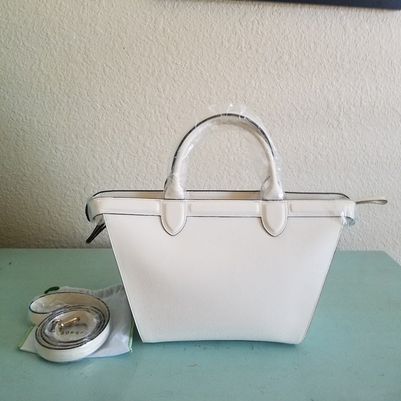 Longchamp Heritage Cream Satchel Bag - Picture 7 of 16